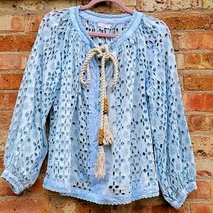 Sunny Studio Paris eyelet blouse